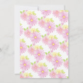 気球の誕生日招待状 招待状 (裏面)