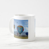 気球の集り コーヒーマグカップ (正面左)