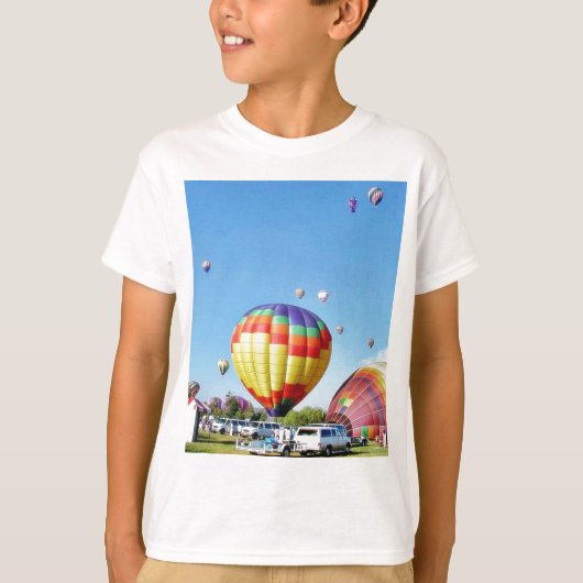 気球のFeastivalのイベント Tシャツ (正面)
