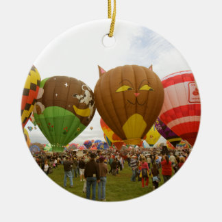 気球のFest セラミックオーナメント