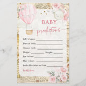 気球は彼女の優れたベビー予測ではない (正面)