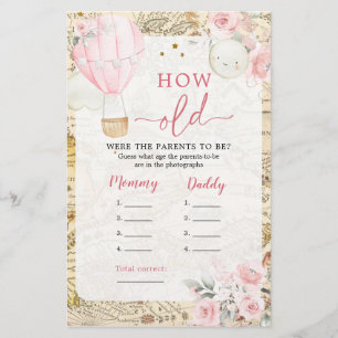 気球は老いた両親に精通していない