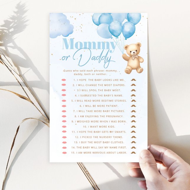 気球は誰がママかパパと言ったか推測する (クリエイターアップロード済み)