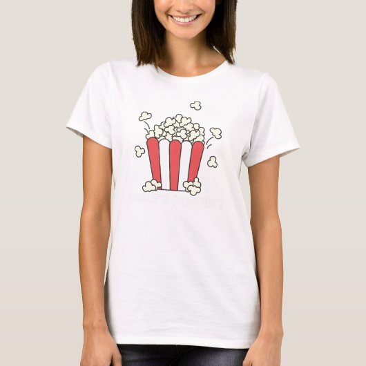 気球を持つアヒルのハエのための甘い動物 Tシャツ (正面)