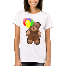 気球を持つテディー・ベア