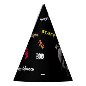 気球を持つハロウィンの狼人間 パーティーハット (左)