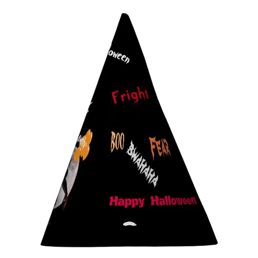 気球を持つハロウィンの狼人間 パーティーハット (右)