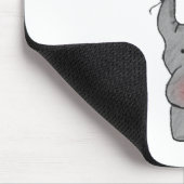 気球を握っている象 マウスパッド (コーナー)