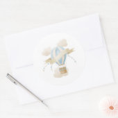 気球ステッカー ラウンドシール (封筒)