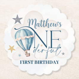 気球パーソナライズされた紙のコースターに乗る ペーパーコースター