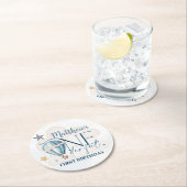 気球パーソナライズされた紙のコースターに乗る ラウンドペーパーコースター (インサイチュ)