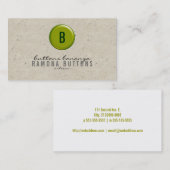 気球ボタンの斑点 名刺 (正面/裏面)