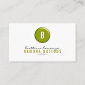 気球ボタン 名刺 (正面)