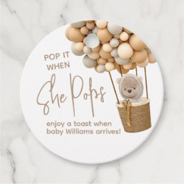 気球モダンを浴びポップ・アートのる フェイバータグ