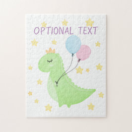 気球付き恐竜 ジグソーパズル