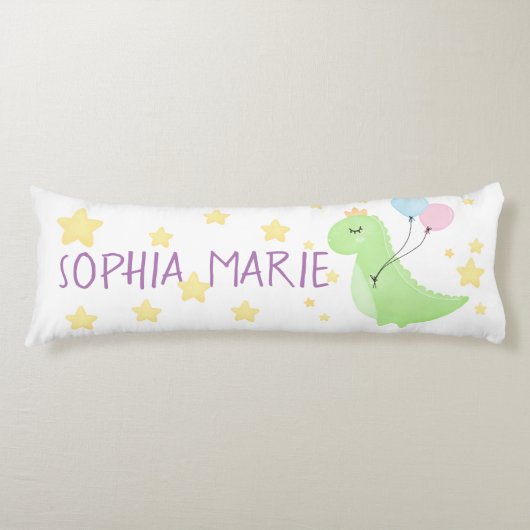 気球付き恐竜 ボディピロー (正面)