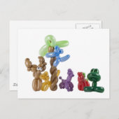 気球動物群 ポストカード (正面/裏面)