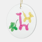 気球動物 セラミックオーナメント (左)