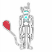 気球台ロボット シール (正面)