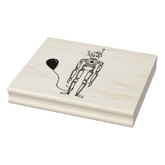 気球台ロボット ラバースタンプ (スタンプ)