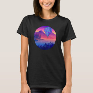 気球好きのためのクールな熱気球フライト Tシャツ