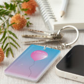 気球感動的なKeychain "の"夢 キーホルダー (正面右)