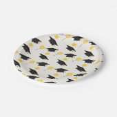 気球星模様を有する目盛りキャップ ペーパープレート (アングル)