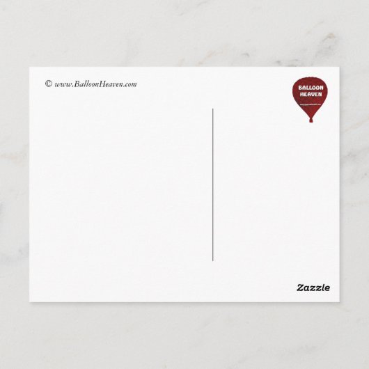 気球象 ポストカード (裏面)