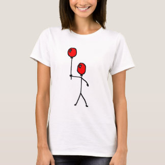 気球頭部 Tシャツ