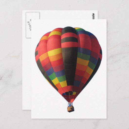 気球3 ポストカード (正面/裏面)