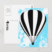 気球 ポストカード (正面/裏面)
