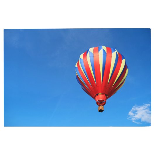 気球 メタルプリント (正面)