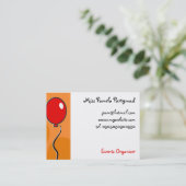 気球、 名刺 (スタンド正面)