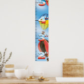 気球 成長チャート ポスター (キッチン)