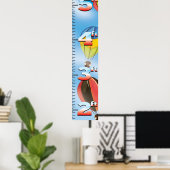 気球 成長チャート ポスター (ホームオフィス)