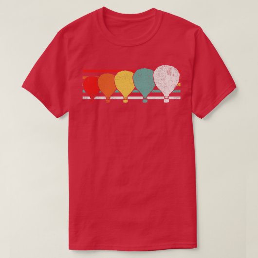 気球 気球遊覧 気球操縦者 Tシャツ (デザイン正面)