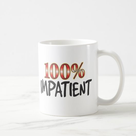 気短かな100% コーヒーマグカップ (右)