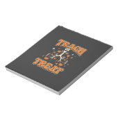 気管孔 Halloween 呼吸器デザイン ノートパッド (回転)