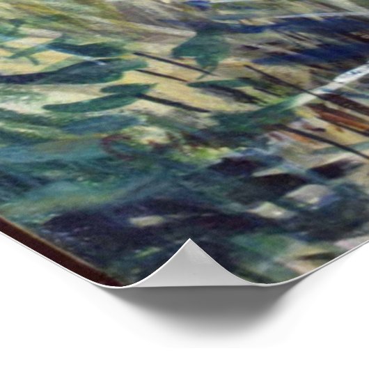 気管支索神経イラストレーション ポスター (角)