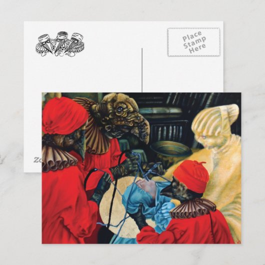 気管支鏡検査 ポストカード (正面/裏面)