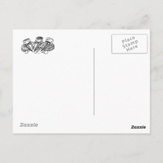 気管支鏡検査 ポストカード (裏面)