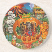 気紛れなTIKIの墓 コースター (正面)