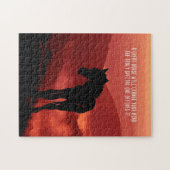 気素晴らしが変わる馬 ジグソーパズル (横)