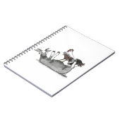 気絶のヤギおよび鶏 ノートブック (左側)