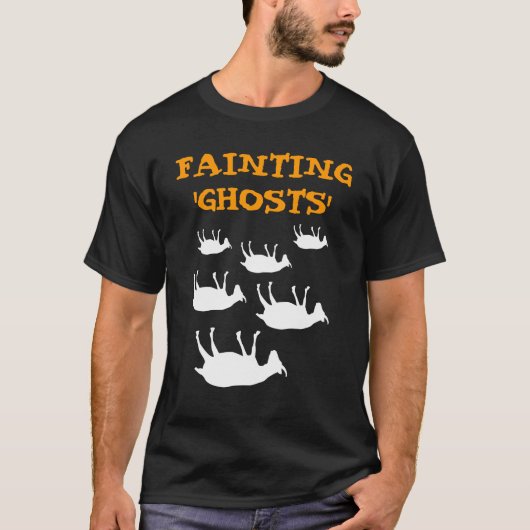 気絶のヤギハロウィン Tシャツ (正面)