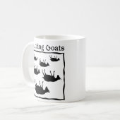 気絶のヤギ コーヒーマグカップ (正面左)