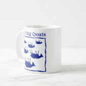 気絶のヤギ コーヒーマグカップ (正面左)