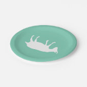 気絶のヤギ ペーパープレート (アングル)