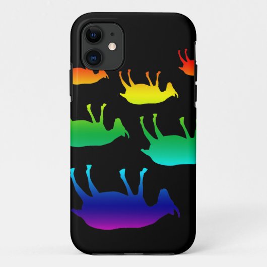 気絶のヤギ Case-Mate iPhoneケース (裏面)