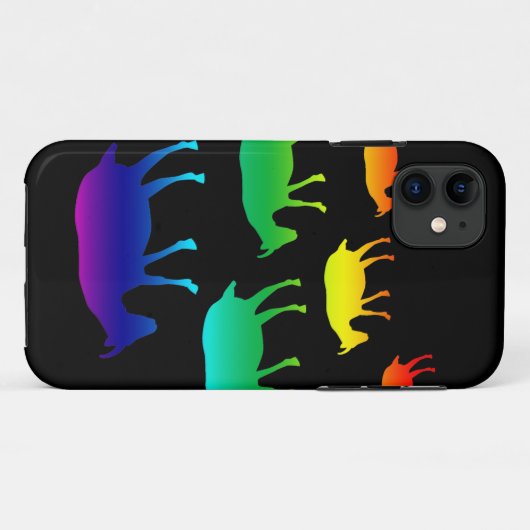 気絶のヤギ Case-Mate iPhoneケース (裏面(横))